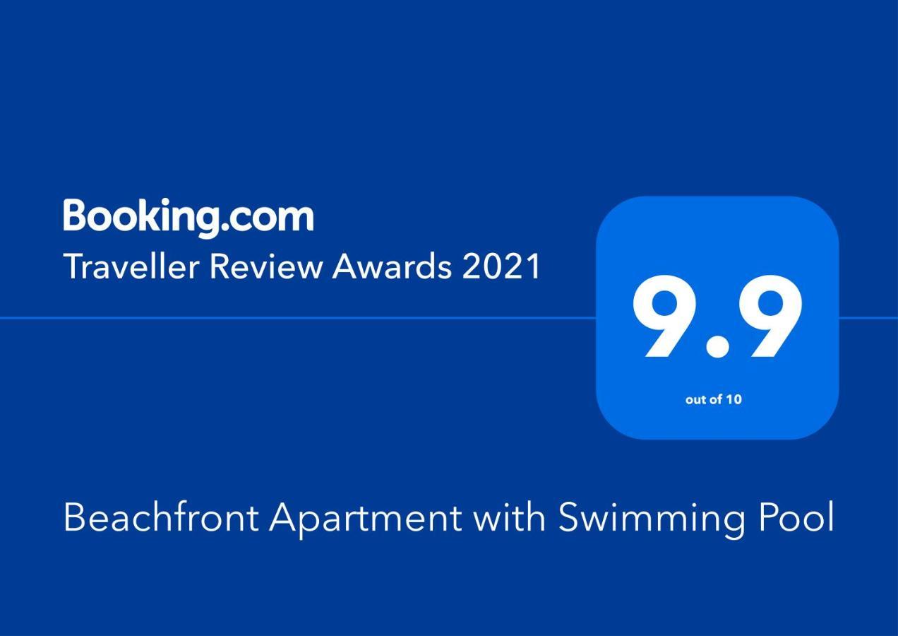 Beachfront Apartment With Swimming Pool ミンデロ エクステリア 写真
